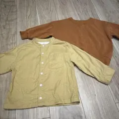 シャツ トレーナー セット 100 無印良品 MARKEY'S