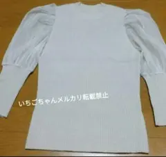 ☆スナイデル☆SNIDEL☆半袖シースルーニット☆新品☆