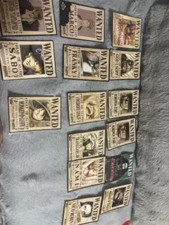 ワンピース 麦わらストア 手配書ブロマイド　ファイル　その他特典　セット