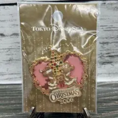 東京ディズニーシー クリスマス ピンバッジ 2006 ミッキー ミニー
