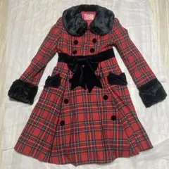 Angelic Pretty マリアンヌコート 赤 ファーなし 美品 Collection-2022 Winter Collection