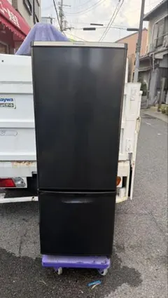 チャマ様専用 ニトリ 黒の2ドア冷蔵庫 - メルカリ