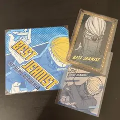 僕のヒーローアカデミア 原画展 コースター カード ステッカー　ベストジーニスト