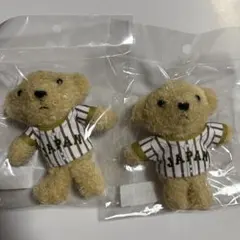 大谷翔平 山本由伸 WBC 侍ジャパン 選手ユニフォーム ベアキーチェーン