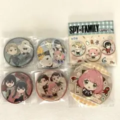 スパイファミリー 缶バッジ ローソン限定　全4種　アーニャ缶バッチ　1種