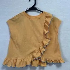オレンジ トップス