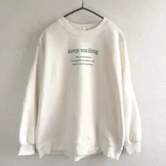 ITS’DEMO アイボリー トレーナー