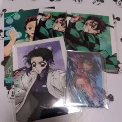 鬼滅の刃 ブロマイド カード セット 27日までの出品