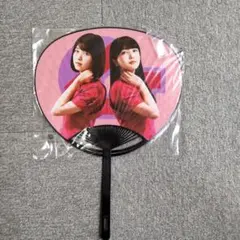 セブンイレブン限定　一番くじ乃木坂46 うちわ　西野七瀬　松村沙友理のサムネイル