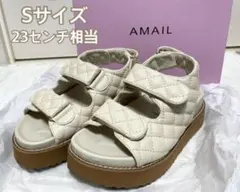 AMAIL キルティングスポーツサンダル Sサイズのサムネイル