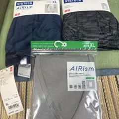 ユニクロ　STETCO AIRism XL ステテコ・タンクトップセット