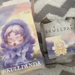 スカルパンダ skullpanda ぬいぐるみ キーホルダー 新品　Dawn