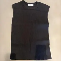 ミラオーウェン　ノースリーブニット