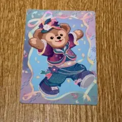 香港ディズニーランド 20周年 ダッフィー　カード