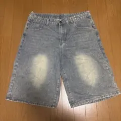 SHEIN デニムショートパンツ フェード加工