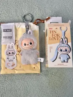 POP MART PIN FOR LOVE イニシャルラブブ 【C】