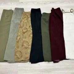 オフィスカジュアル レディース服 7点まとめ売り タイトスカート　秋冬セット