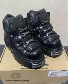 ⭐️極美品⭐️ NEW ROCK 厚底 ブーツ スニーカー サイズ 25.5 2025年最新】NEW ROCK ファッションの人気アイテム - メルカリ