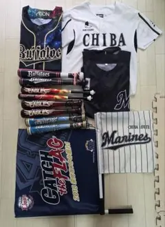 パ・リーグプロ野球 応援グッズ ユニフォーム バット フラッグ セット