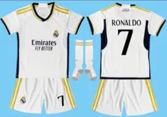 140~150cmレアル・マドリード　ロナウド　子供ユニフォーム三点セット111