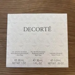 DECORTÉ AQ トライアルセット　リポソームリペアクリーム付き　新品未使用