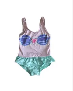 ワンピースタイプ 水着 90cm ピンク アリエル キッズ 女の子