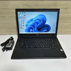 NECノートパソコンCorei5 爆速SSD メモリ8GB Win11オフィス付のサムネイル