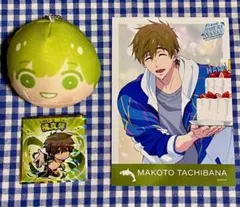 Free! 橘 真琴 ブロマイド おまんじゅうDF! ビックリマン