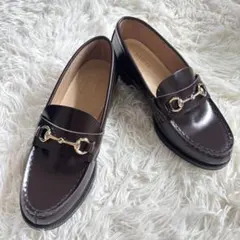 ✨未使用HARUTA 別注ビットローファー 革靴　24FW ブラウン　23.5