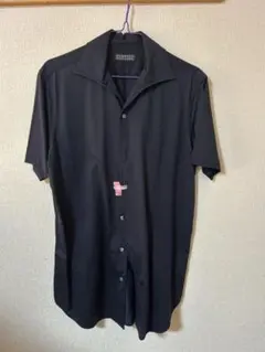 BARNEYS NEW YORK 濃紺BD袖シャツ サイズL