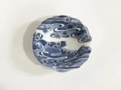 古伊万里 藍九谷 染付 草花文 小皿 - メルカリ