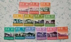 香港普通切手セット