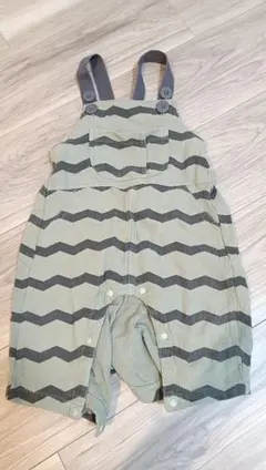 BREEZE 恐竜風オーバーオール 80