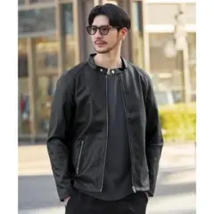 ライダースジャケット メンズ PUレザー ジャケット シングルライダース