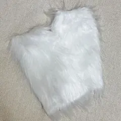 ★2セット★レッグウォーマー ホワイト もこもこのサムネイル