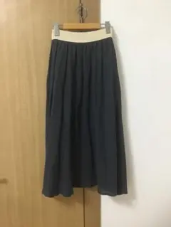 O'NEIL OF DUBLIN ロングスカート　ネイビー　リネンのサムネイル
