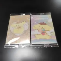 新品　ポムポムプリン　カード　2枚セット