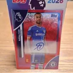 【シリ5・サイン付】2026 topps プレミアリーグ Ashley Cole