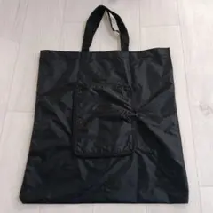 BERMAS バーマス 折りたたみ エコバッグ サブバッグ ブラック