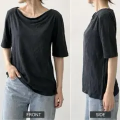 TOMMY HILFIGER Vネック L/G ブラック ロゴ 02-86のサムネイル