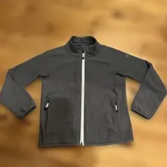 adidas フリースジャケット グレー　130