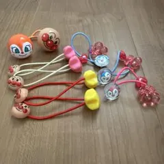 【即購入可】アンパンマン　ヘアゴム　セット