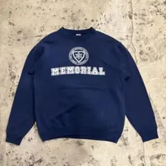 90s USA製 SOFFE スウェット M. HS 紺 L カルフォルニア