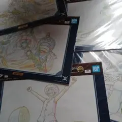 ONE PIECE 1番くじビジュアルボード原画風アレンジセット