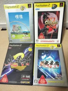 PS2 ソフト 4本セット まとめ売り