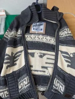 SUPERDRY ニットジャケット Sサイズ