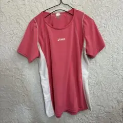 Z465 asics アシックス 半袖シャツ ピンク L