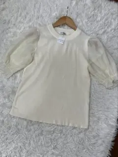 【新品】INGNI イング　袖レース　半袖トップス M タグ付き