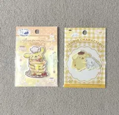 ポムポムプリン　ワッペン　2点セット