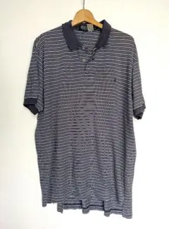 ラルフローレン ボーダーポロシャツ XL 古着 K-12